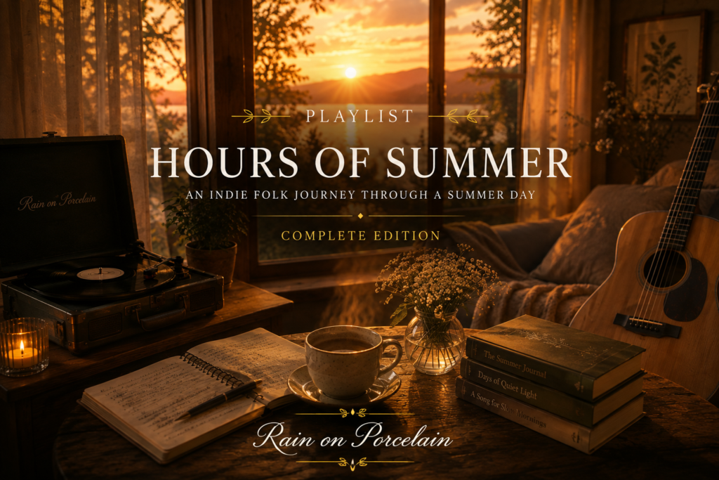 Hours of Summer Soft Acoustic 앨범 커버 - Rain on Porcelain